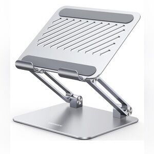 UGREEN Tablet Stand Holder for Desk Dual Rod Support Aluminum Tablet Holder